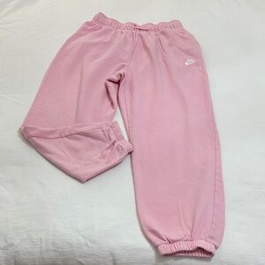 Nike Pink Women's Fleece Jogger Pants